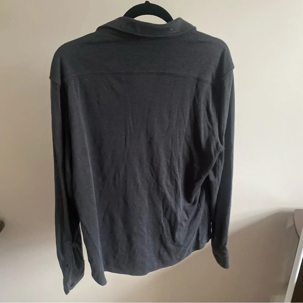 Gray Cozy Button Up Apt 9 - Picture 2 of 4